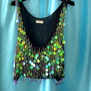 Emporio Armani top size 42, black